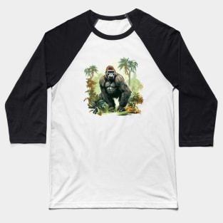 Black Gorilla Baseball T-Shirt